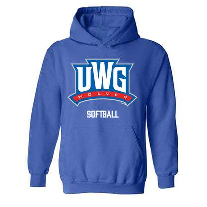 West Georgia - NCAA Softball : Cacie Cutright - Classic Shersey Hooded Sweatshirt-0
