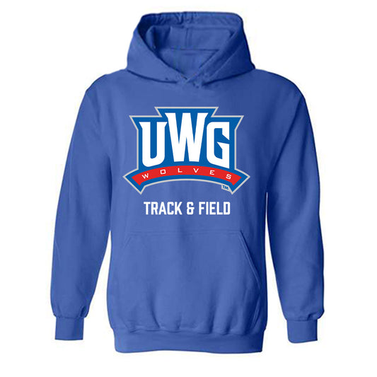 West Georgia - NCAA Men's Track & Field : Jordan Dickerson - Classic Shersey Hooded Sweatshirt-0