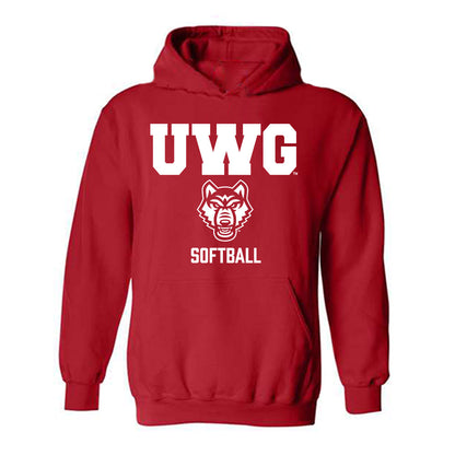 West Georgia - NCAA Softball : Cacie Cutright - Classic Shersey Hooded Sweatshirt-0