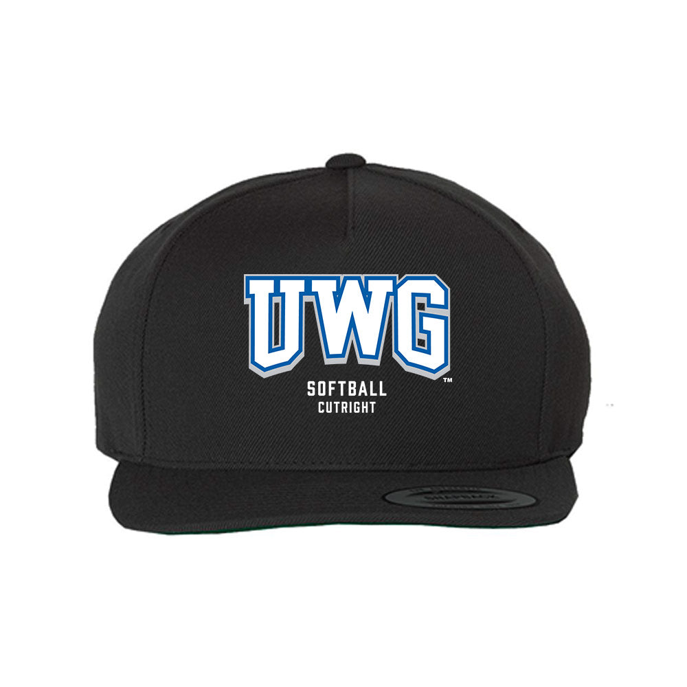 West Georgia - NCAA Softball : Cacie Cutright - Snapback Hat-0