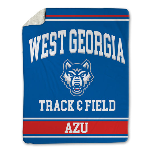 West Georgia - NCAA Men's Track & Field : Josiah Azu - Blanket-0