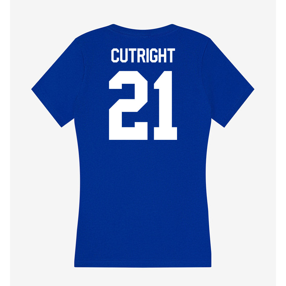 West Georgia - NCAA Softball : Cacie Cutright - Classic Shersey Women's V-Neck T-Shirt-1