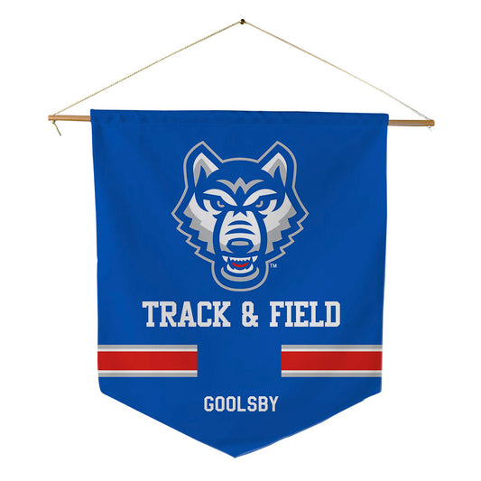 West Georgia - NCAA Men's Track & Field : Braxton Goolsby - Pennant - 18" x 21"-0