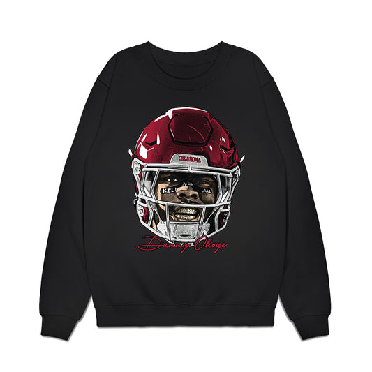 Oklahoma - NCAA Football : Danny Okoye - Graphic Premium Crewneck Sweatshirt-0