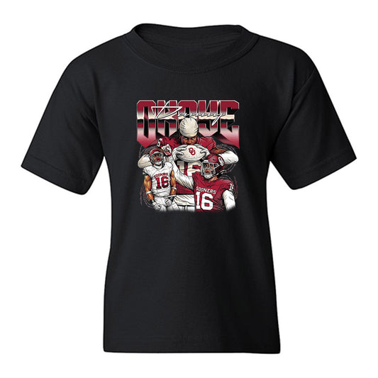 Oklahoma - NCAA Football : Danny Okoye - Collage Youth T-Shirt-0