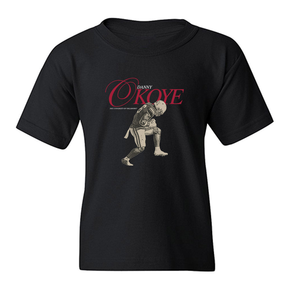 Oklahoma - NCAA Football : Danny Okoye - Legacy Youth T-Shirt-0