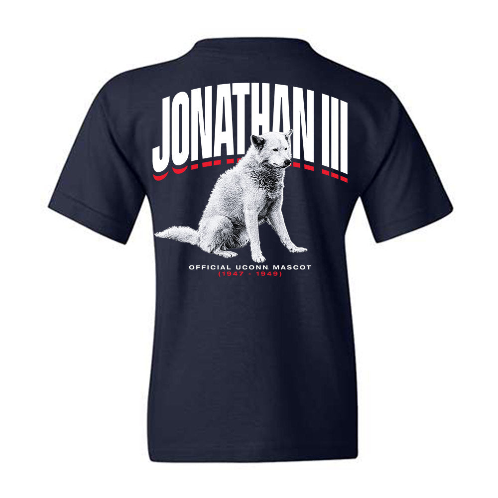 UConn - Huskies Mascot : Jonathan III - Hero Youth T-Shirt-1