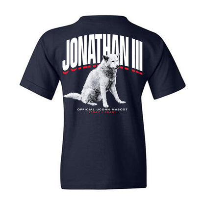 UConn - Huskies Mascot : Jonathan III - Hero Youth T-Shirt-1