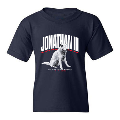 UConn - Huskies Mascot : Jonathan III - Hero Youth T-Shirt-0