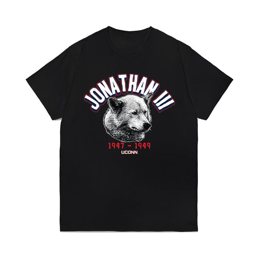 UConn - Huskies Mascot : Jonathan III - Caricature Comfort Colors T-Shirt-0