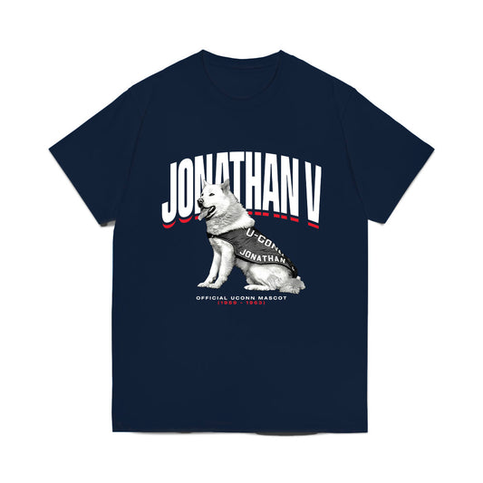 UConn - Huskies Mascot : Jonathan V - Hero Comfort Colors T-Shirt-0