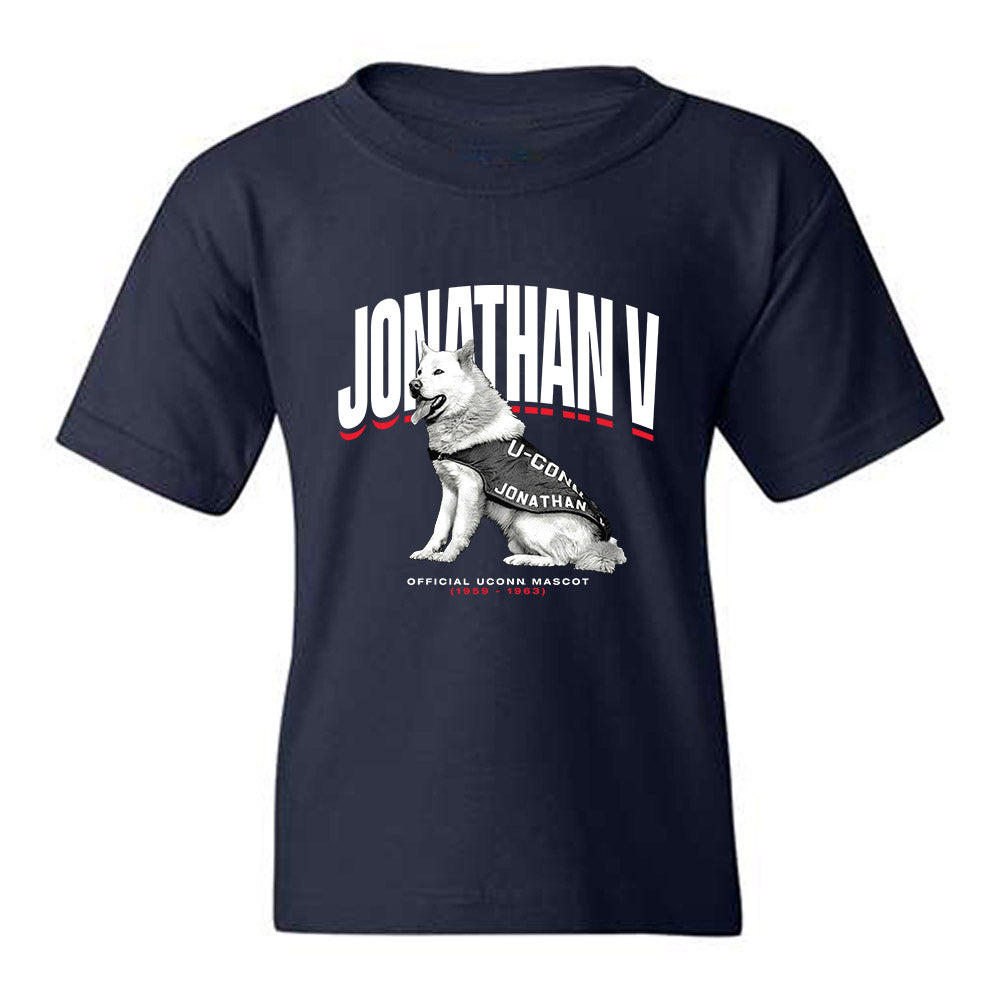 UConn - Huskies Mascot : Jonathan V - Hero Youth T-Shirt-0