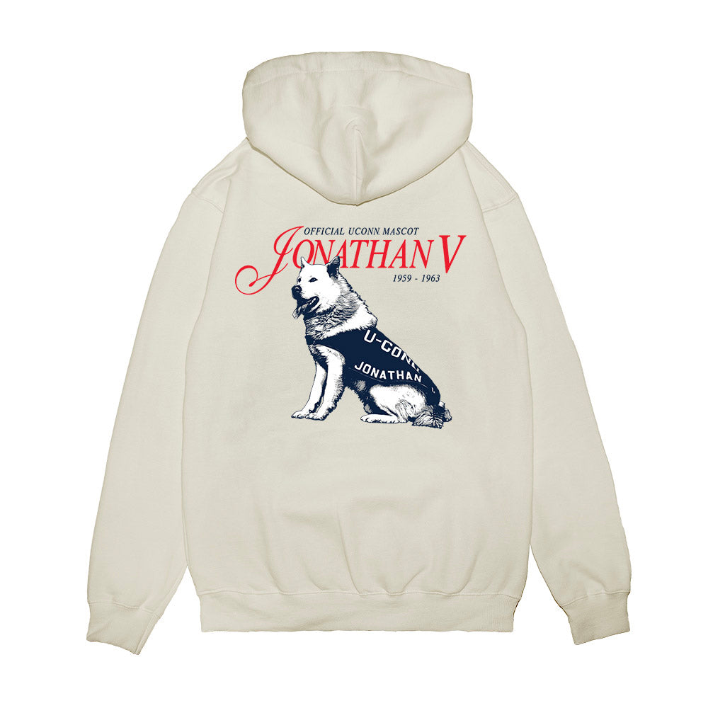 UConn - Huskies Mascot : Jonathan V - Legacy Premium Hooded Sweatshirt-1