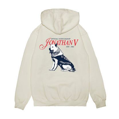UConn - Huskies Mascot : Jonathan V - Legacy Premium Hooded Sweatshirt-1