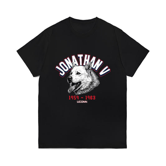 UConn - Huskies Mascot : Jonathan V - Caricature Comfort Colors T-Shirt-0