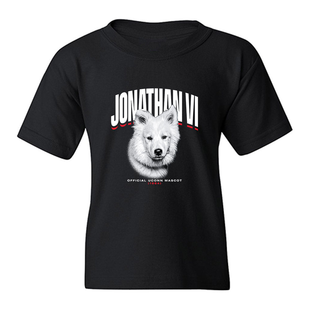 UConn - Huskies Mascot : Jonathan VI - Hero Youth T-Shirt-0