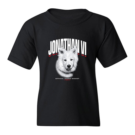 UConn - Huskies Mascot : Jonathan VI - Hero Youth T-Shirt-0