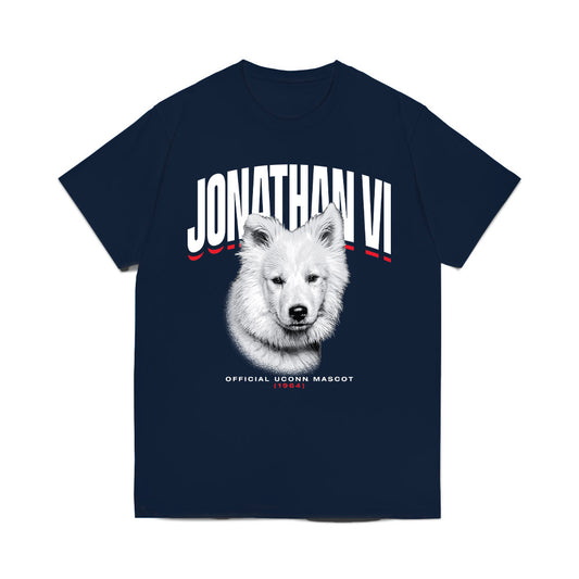 UConn - Huskies Mascot : Jonathan VI - Hero Comfort Colors T-Shirt-0