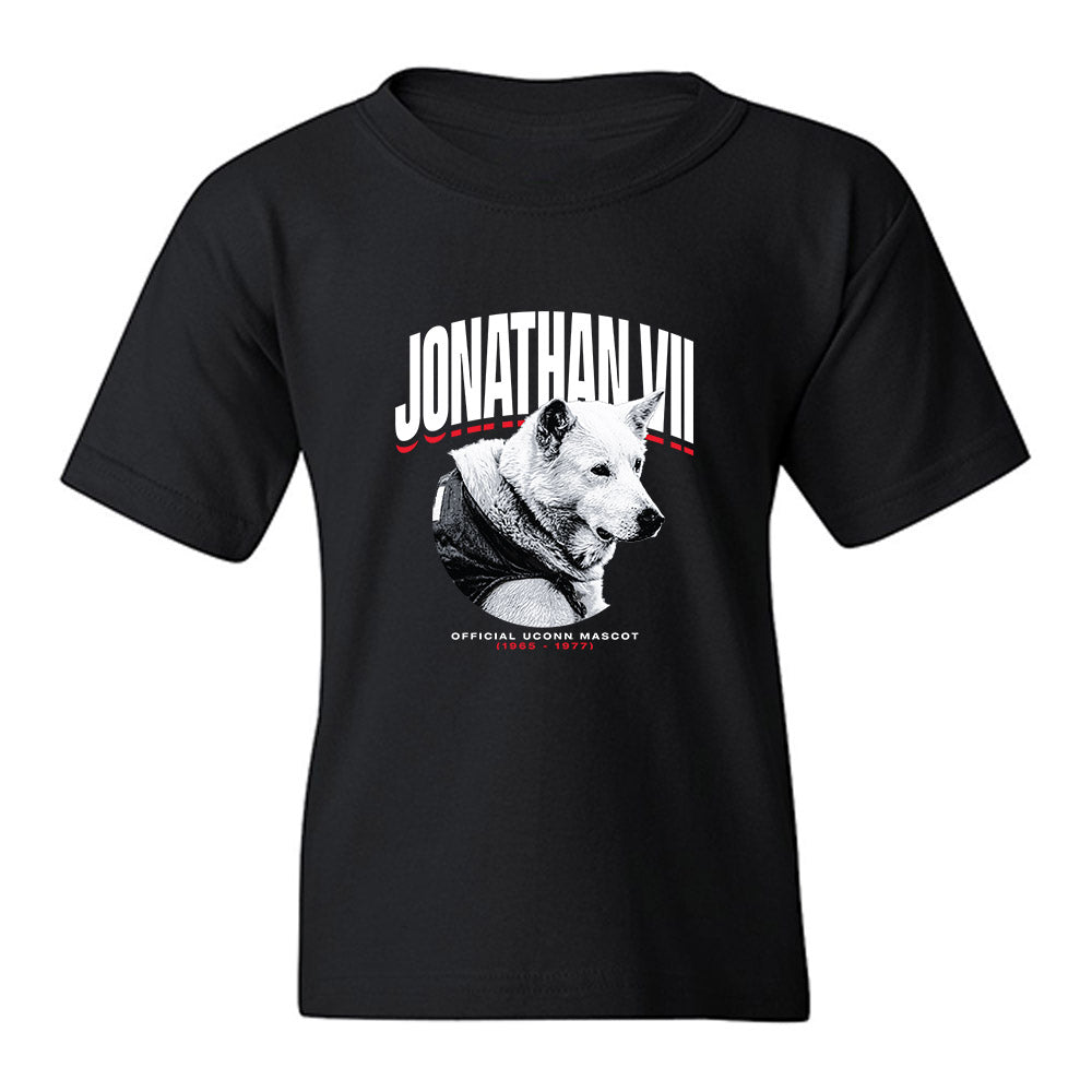 UConn - Huskies Mascot : Jonathan VII - Hero Youth T-Shirt-0