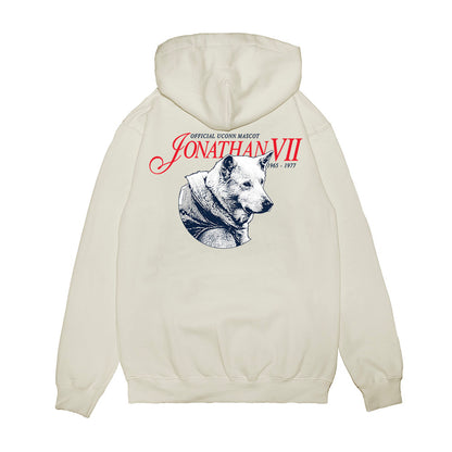 UConn - Huskies Mascot : Jonathan VII - Legacy Premium Hooded Sweatshirt-1