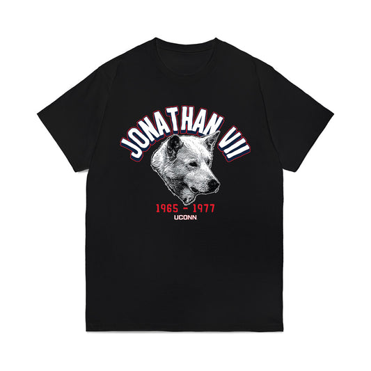 UConn - Huskies Mascot : Jonathan VII - Caricature Comfort Colors T-Shirt-0