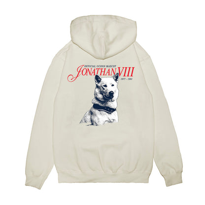UConn - Huskies Mascot : Jonathan VIII - Legacy Premium Hooded Sweatshirt-1