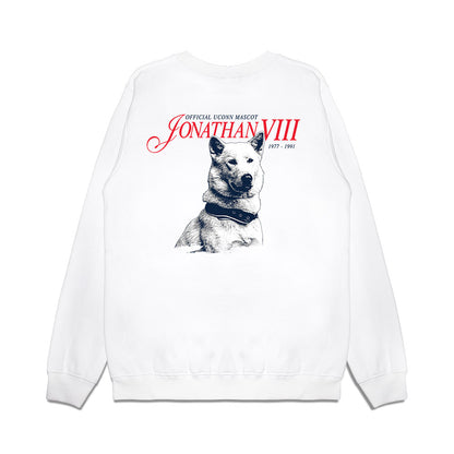 UConn - Huskies Mascot : Jonathan VIII - Legacy Premium Crewneck Sweatshirt-1