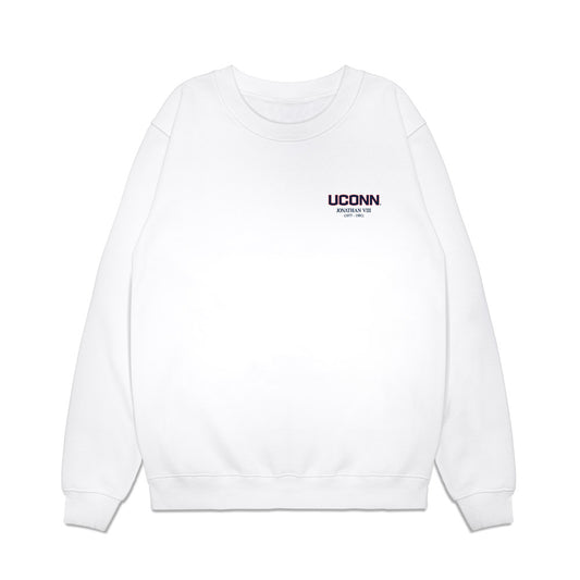 UConn - Huskies Mascot : Jonathan VIII - Legacy Premium Crewneck Sweatshirt-0