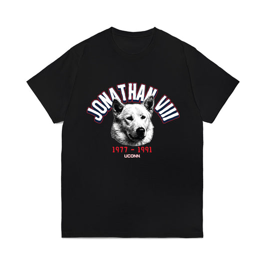 UConn - Huskies Mascot : Jonathan VIII - Caricature Comfort Colors T-Shirt-0
