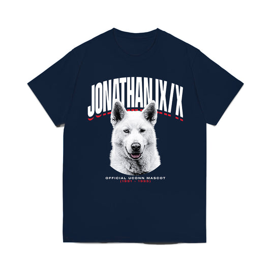 UConn - Huskies Mascot : Jonathan IX/X - Hero Comfort Colors T-Shirt-0