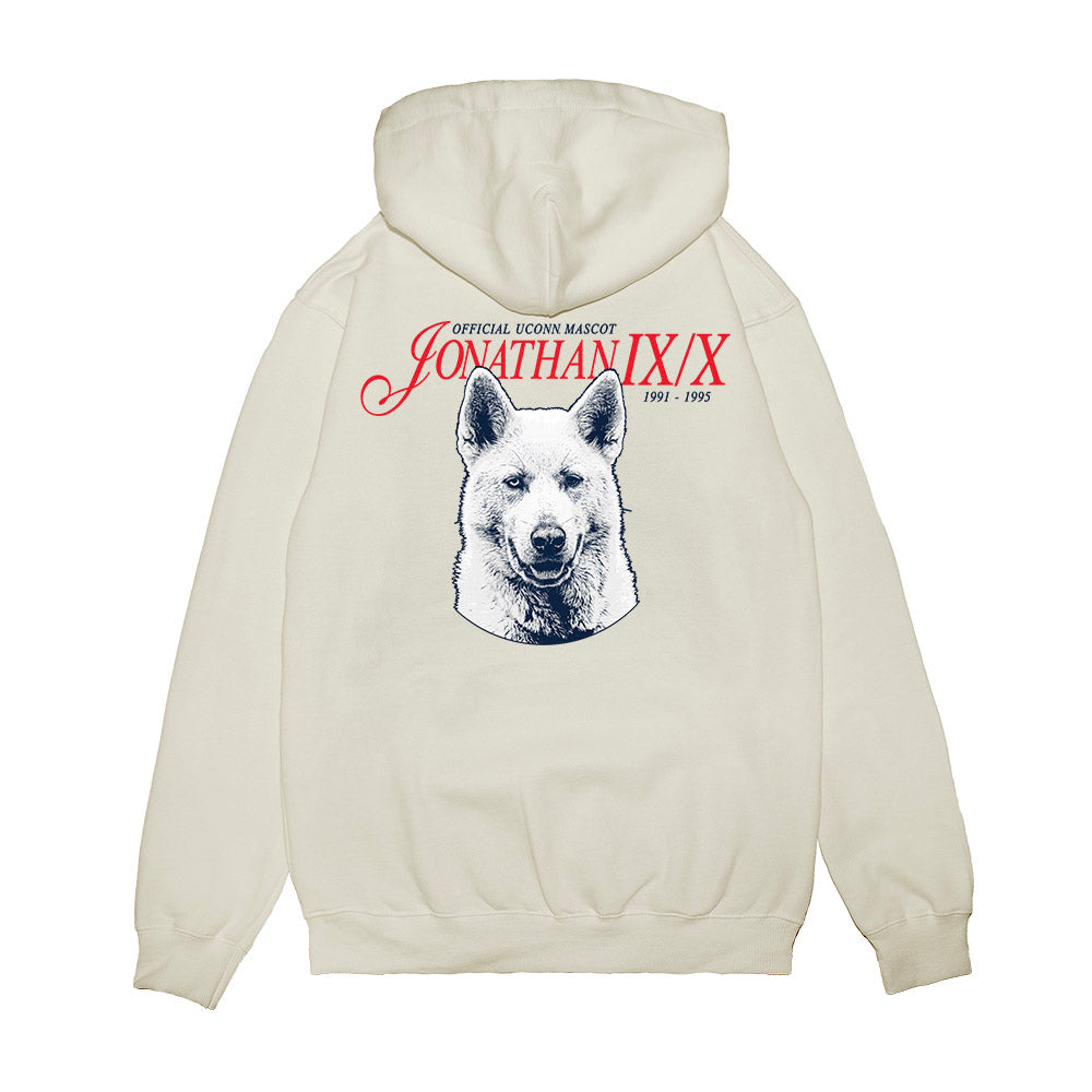 UConn - Huskies Mascot : Jonathan IX/X - Legacy Premium Hooded Sweatshirt-1