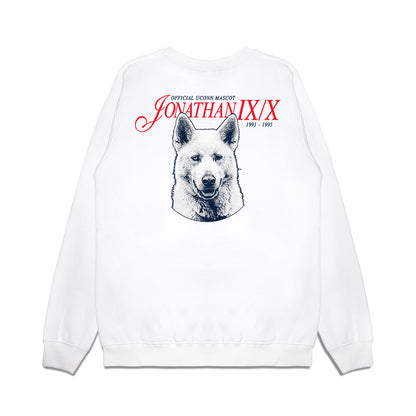 UConn - Huskies Mascot : Jonathan IX/X - Legacy Premium Crewneck Sweatshirt-1