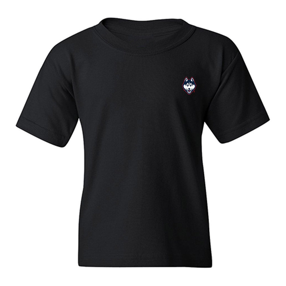 UConn - Huskies Mascot : Jonathan IX/X - Caricature Youth T-Shirt-0