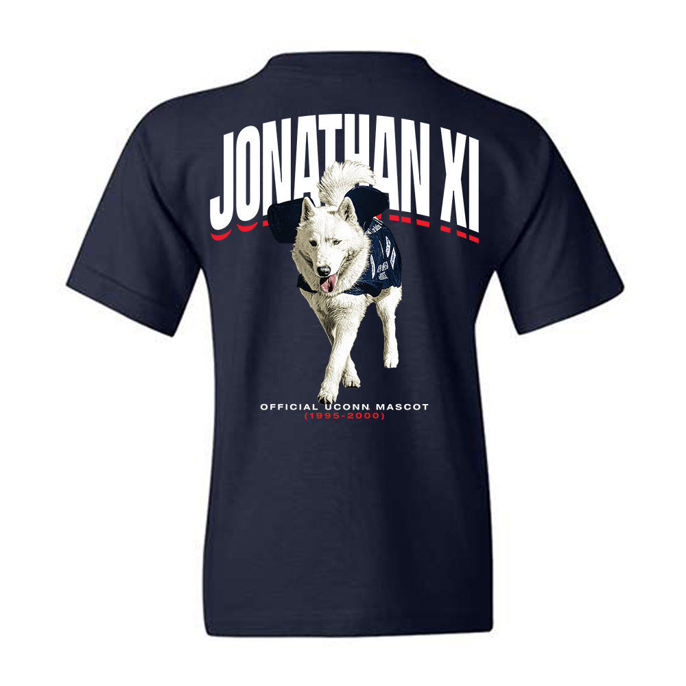 UConn - Huskies Mascot : Jonathan XI - Hero Youth T-Shirt-1
