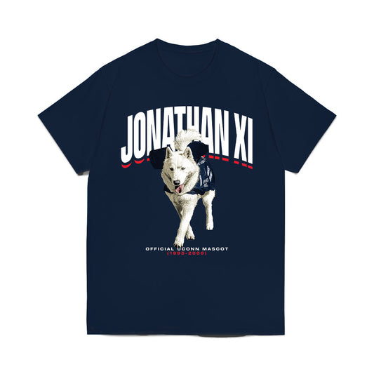 UConn - Huskies Mascot : Jonathan XI - Hero Comfort Colors T-Shirt-0