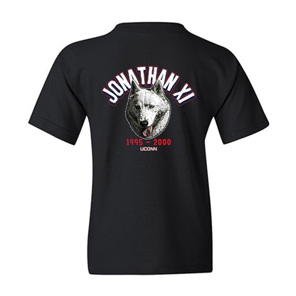 UConn - Huskies Mascot : Jonathan XI - Caricature Youth T-Shirt-1
