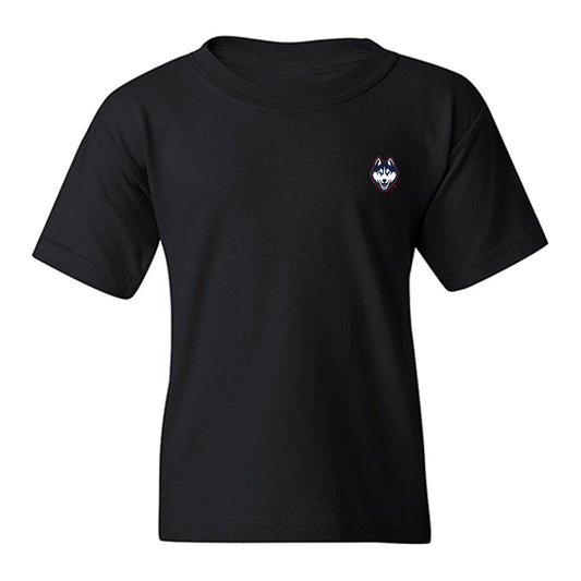 UConn - Huskies Mascot : Jonathan XI - Caricature Youth T-Shirt-0