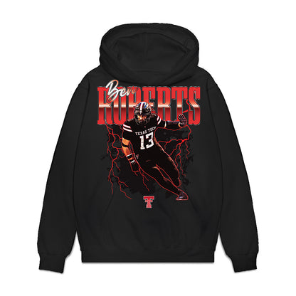 Texas Tech - NCAA Football : Ben Roberts - Collage Premium Hooded Sweatshirt-1