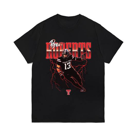 Texas Tech - NCAA Football : Ben Roberts - Collage Comfort Colors T-Shirt-0