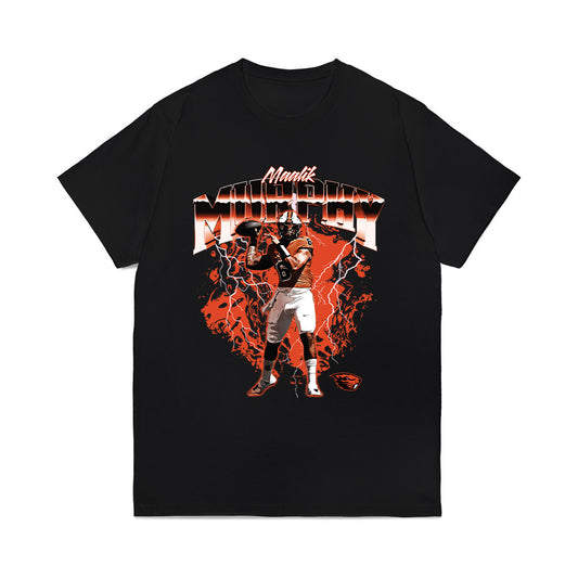 Oregon State - NCAA Football : Maalik Murphy - Collage Comfort Colors T-Shirt-0