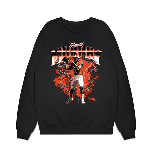 Oregon State - NCAA Football : Maalik Murphy - Collage Premium Crewneck Sweatshirt-0