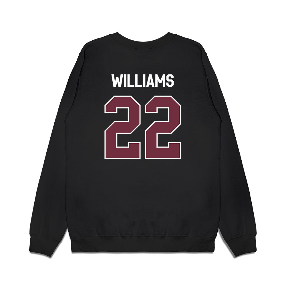 Mississippi State - NCAA Football : Brinston Williams - Classic Shersey Premium Crewneck Sweatshirt-1
