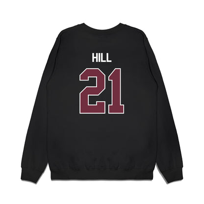 Mississippi State - NCAA Football : J.J. Hill - Classic Shersey Premium Crewneck Sweatshirt-1