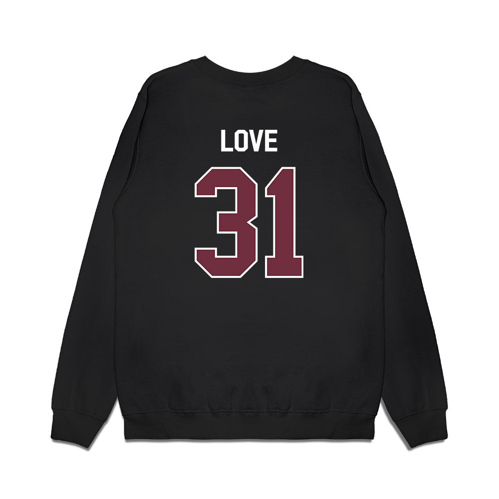Mississippi State - NCAA Football : Terrance Love - Classic Shersey Premium Crewneck Sweatshirt-1