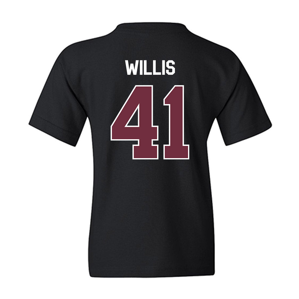 Mississippi State - NCAA Football : Tyshun Willis - Classic Shersey Youth T-Shirt-1