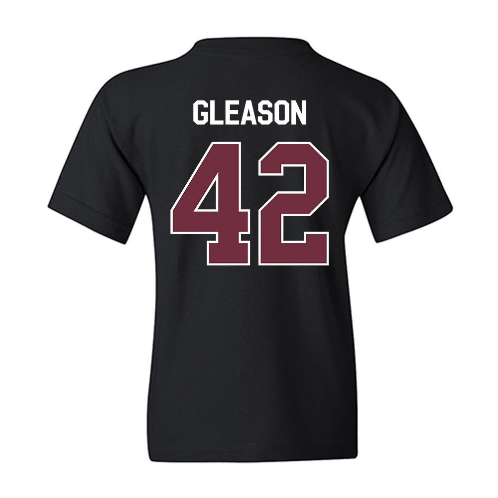 Mississippi State - NCAA Baseball : Jack Gleason - Classic Shersey Youth T-Shirt-1