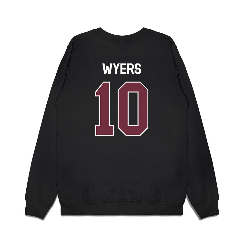 Mississippi State - NCAA Baseball : Drew Wyers - Classic Shersey Premium Crewneck Sweatshirt-1
