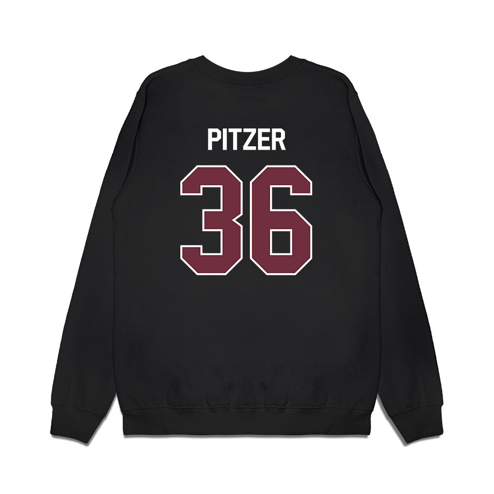 Mississippi State - NCAA Baseball : Tyler Pitzer - Classic Shersey Premium Crewneck Sweatshirt-1