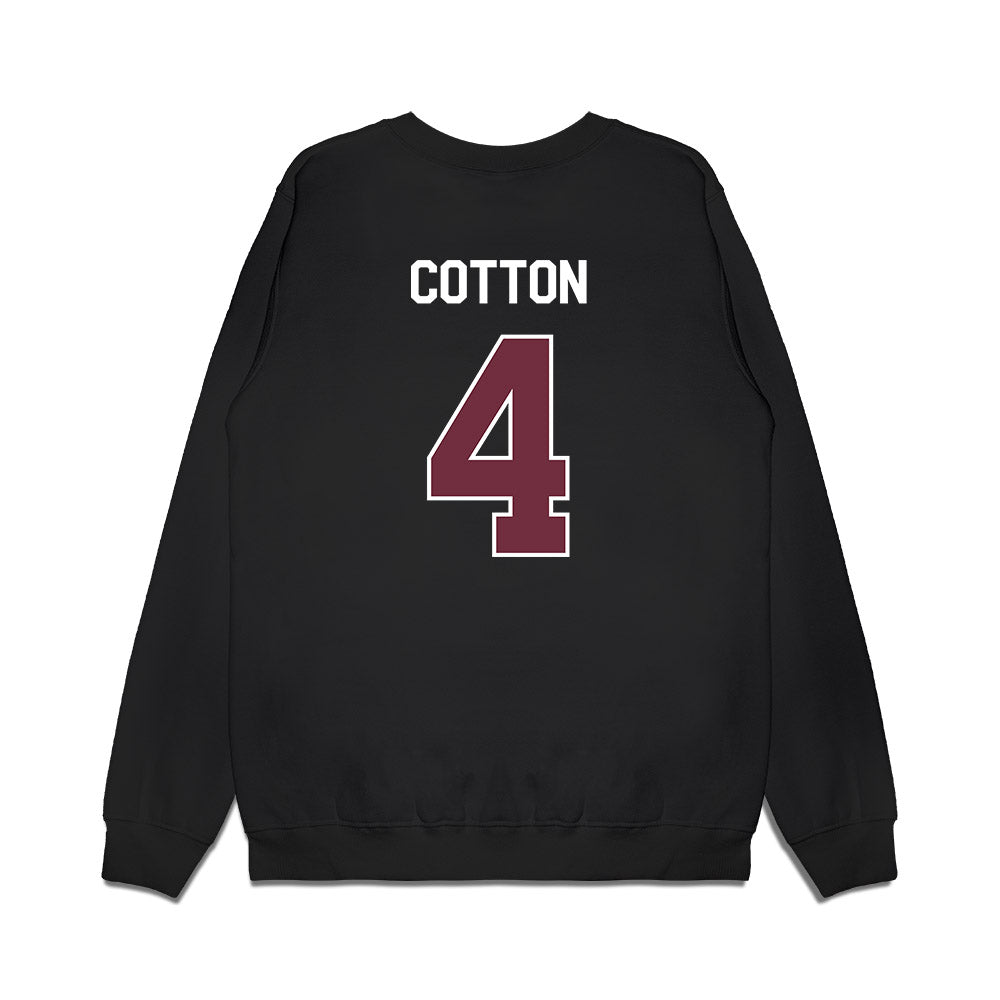Mississippi State - NCAA Football : Zayion Cotton - Classic Shersey Premium Crewneck Sweatshirt-1