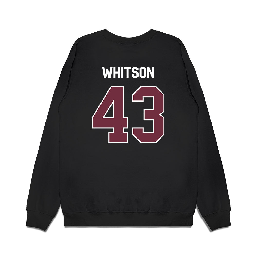 Mississippi State - NCAA Football : Will Whitson - Classic Shersey Premium Crewneck Sweatshirt-1
